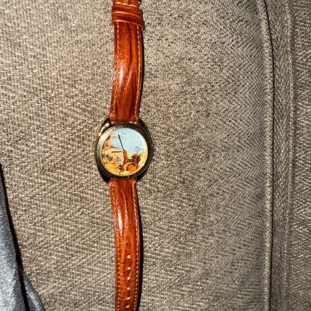 Disney 1997 Watch Collectors Club Winnie the Pooh and Tigger Too LE Fossil Watch